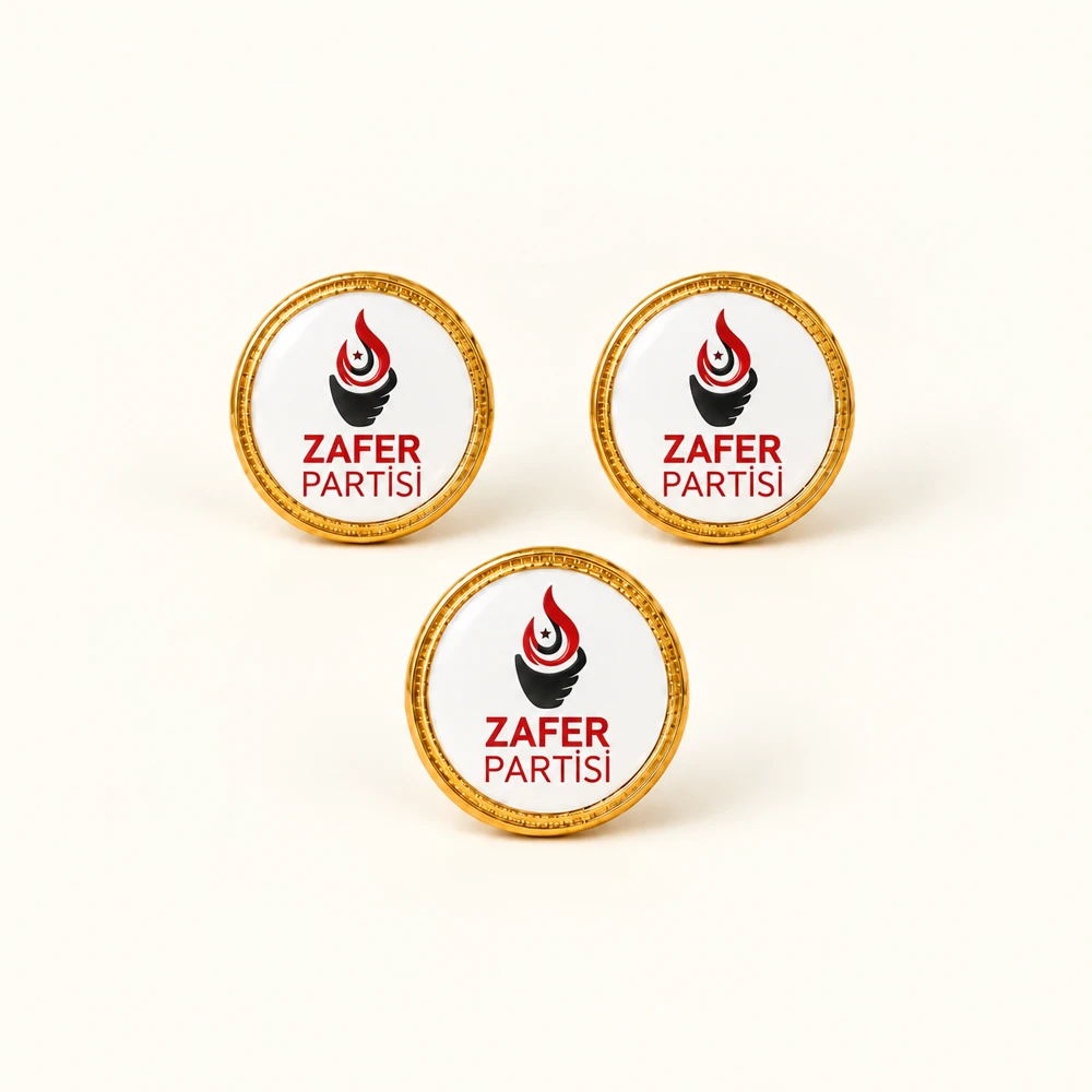 Zafer Partisi Oval Rozeti — toptan adet satışı